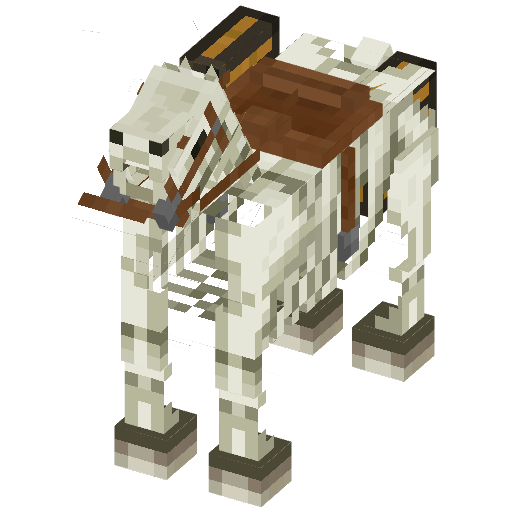 Skeleton Horse illustration